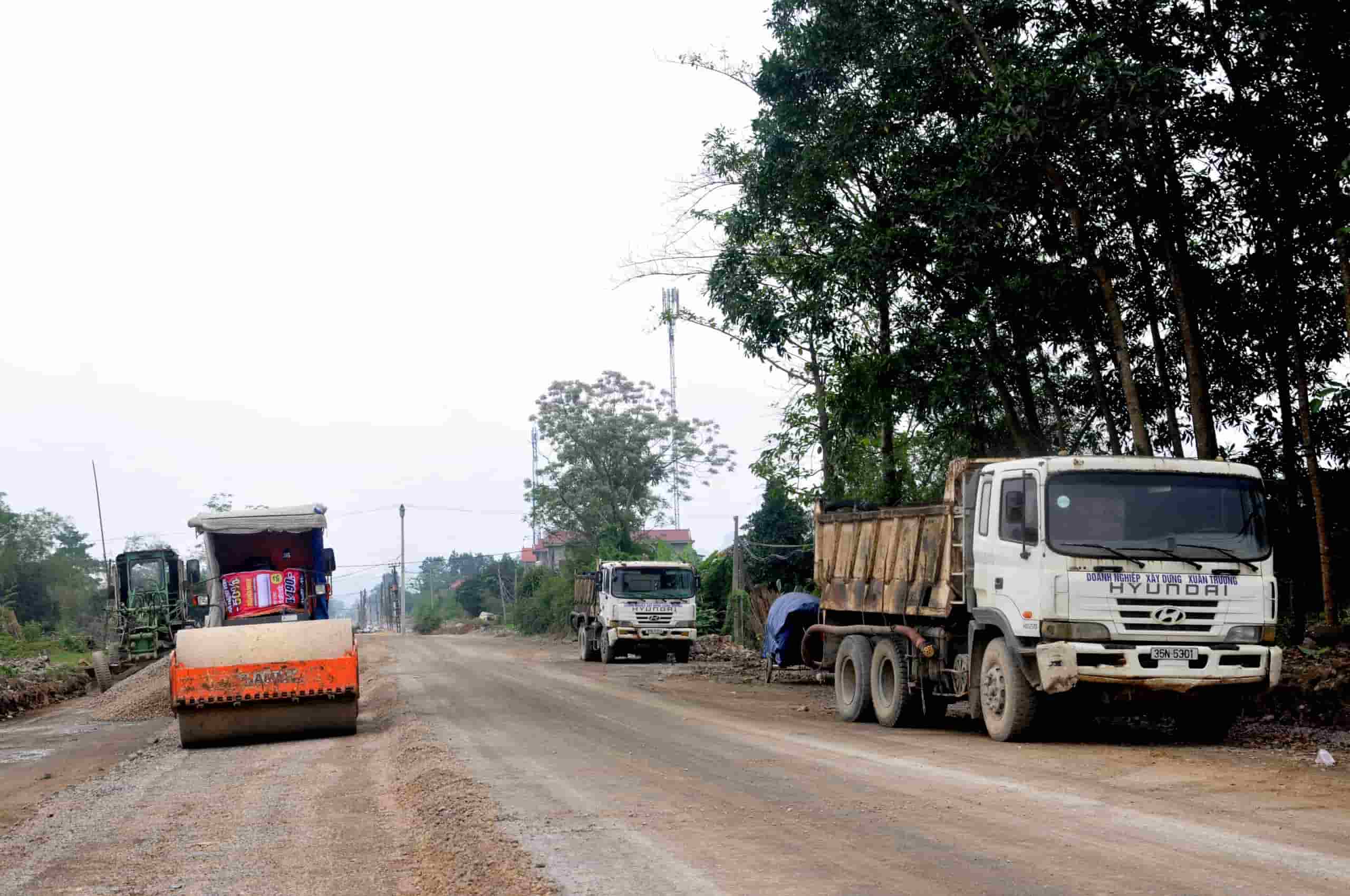 Giai đoạn I của dự án đã cơ bản hoàn thành. Ảnh: Nguyễn Trường