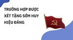 Mức tiền thưởng 55 năm tuổi Đảng